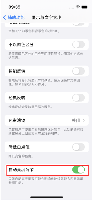 中站苹果15维修店分享iPhone 15 Pro系列屏幕亮度 