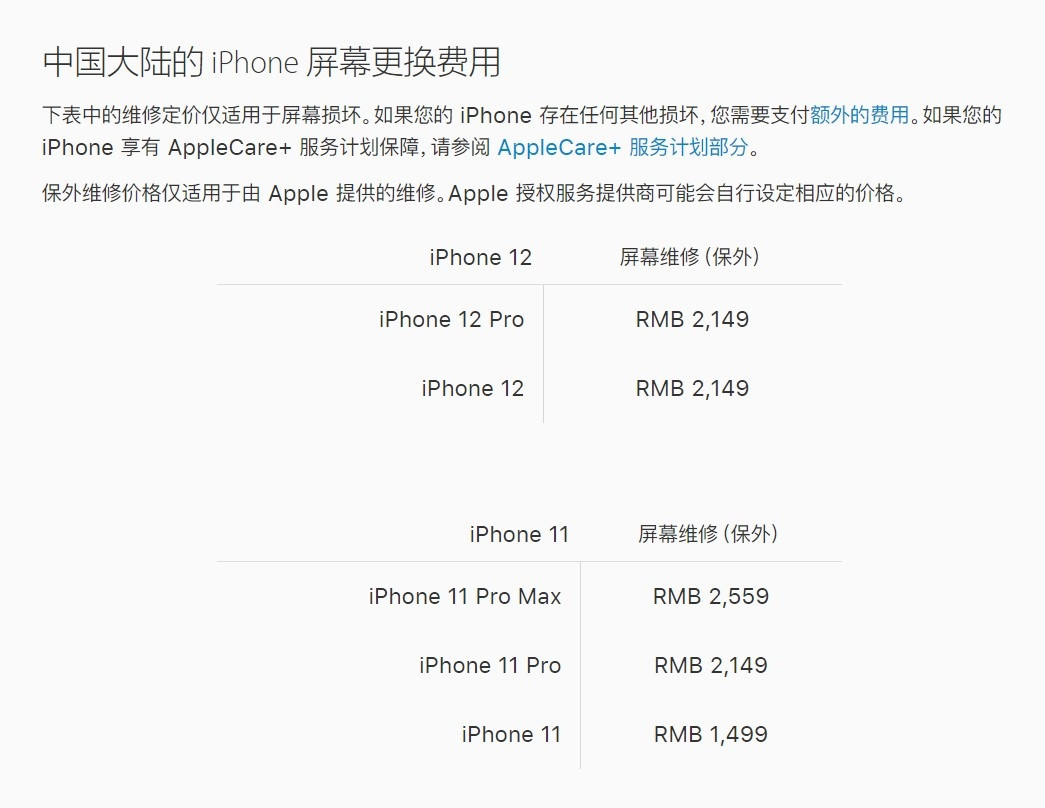 中站苹果手机维修分享iPhone 12/12 Pro 更换屏幕多少钱 